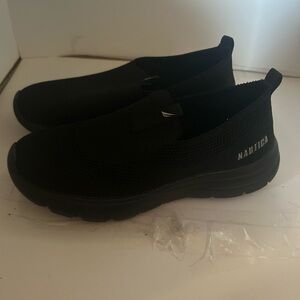 Nautica women’s Black Slip-On Sneakers